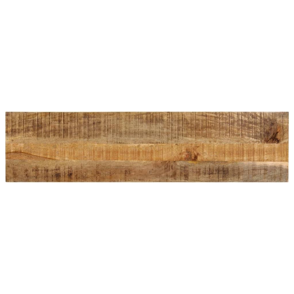 Konsolinis staliukas, 120x30x75cm, neapdorota mango mediena
