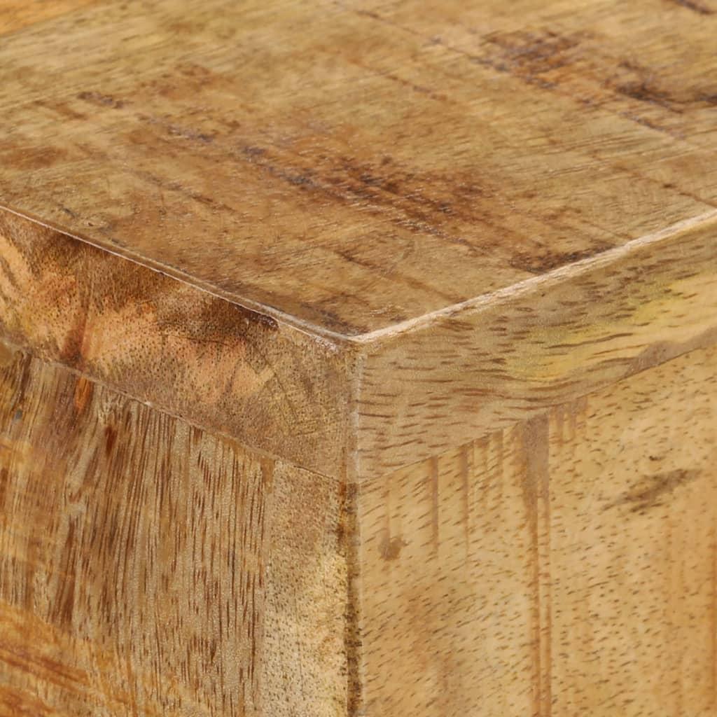 Konsolinis staliukas, 120x30x75cm, neapdorota mango mediena