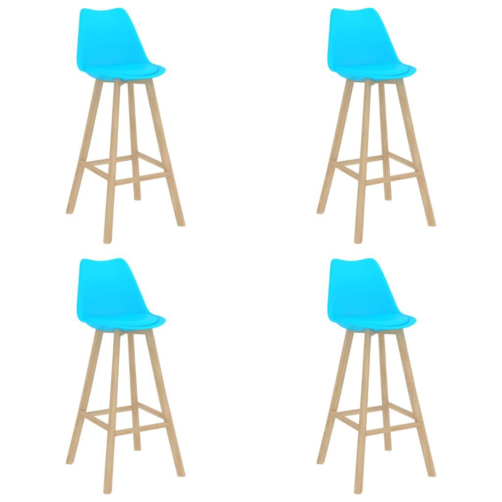 Baro baldų komplektas, 5 dalių, mėlynas (287253+2x287262)