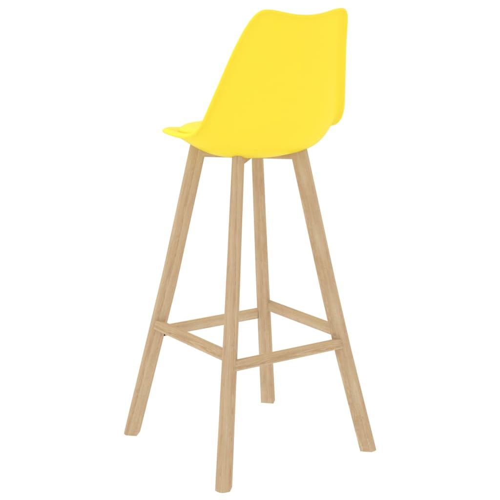 Baro baldų komplektas, 5 dalių, geltonas (287253+2x287263)