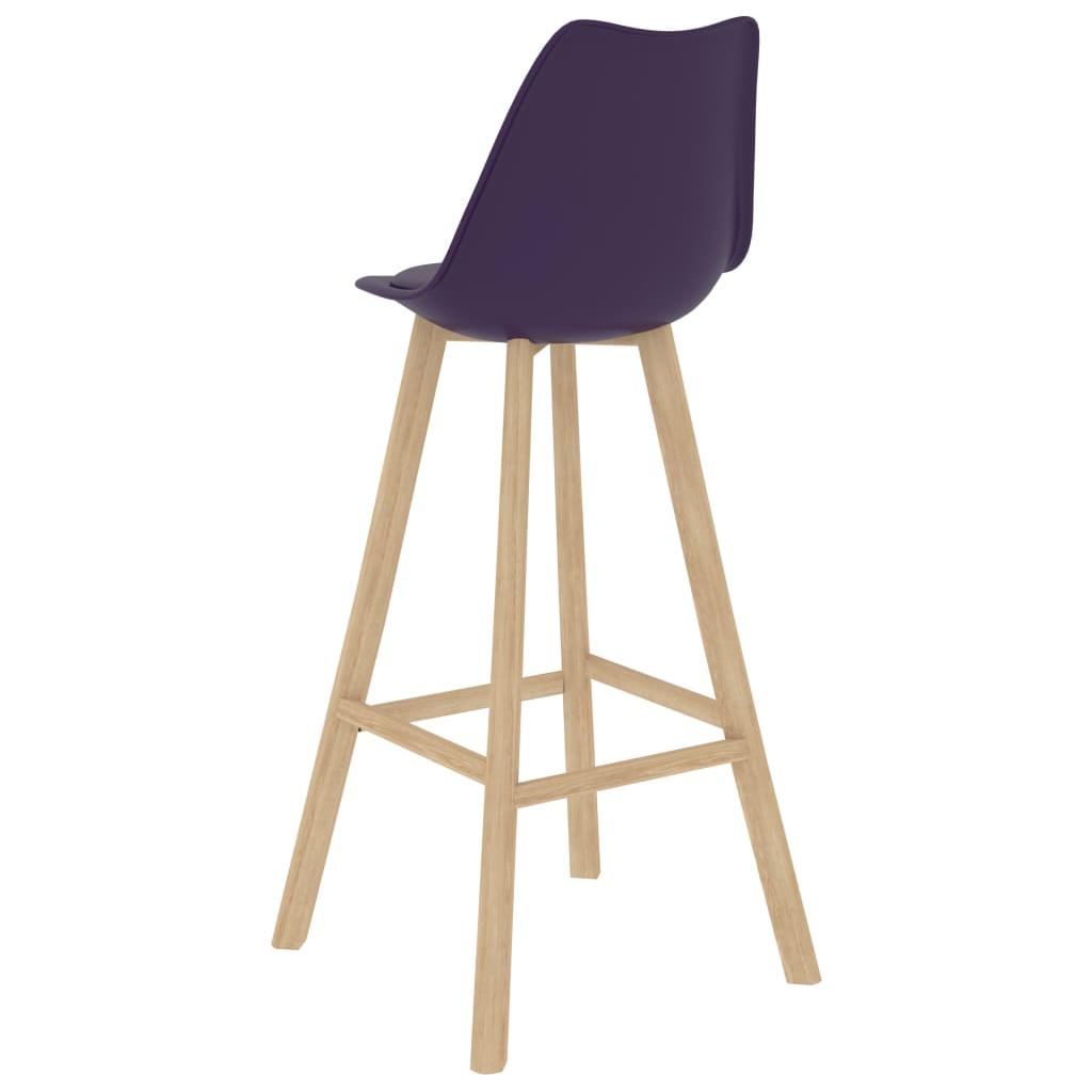 Baro baldų komplektas, 5 dalių, violetinis (287253+2x289172)