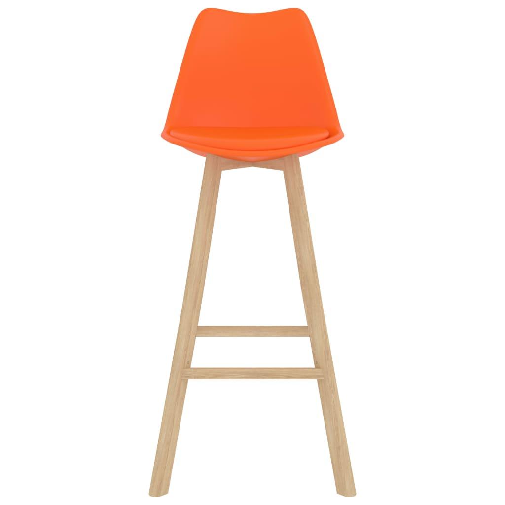 Baro baldų komplektas, 5 dalių, oranžinis (287253+2x289174)