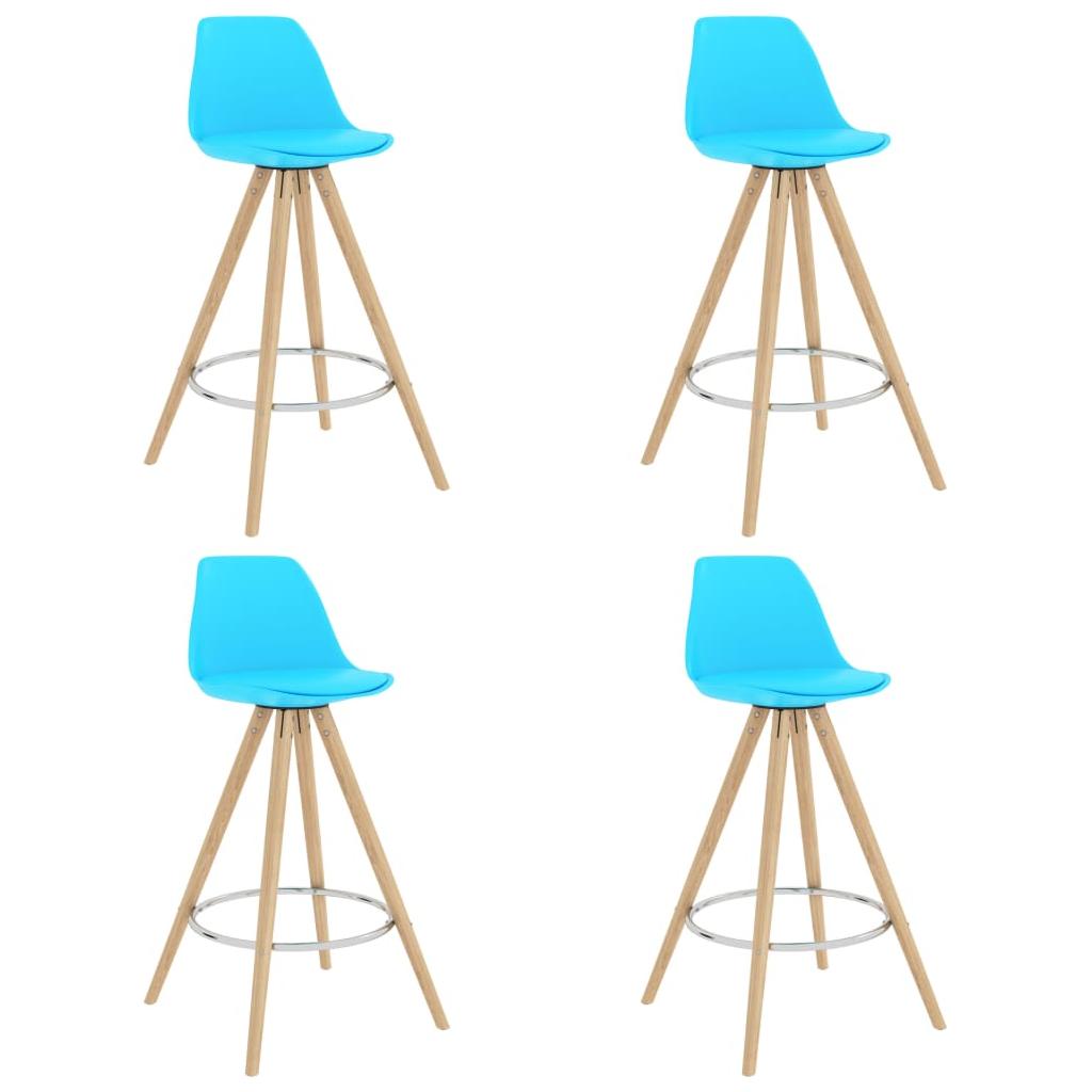 Baro baldų komplektas, 5 dalių, mėlynas (287253+2x287269)
