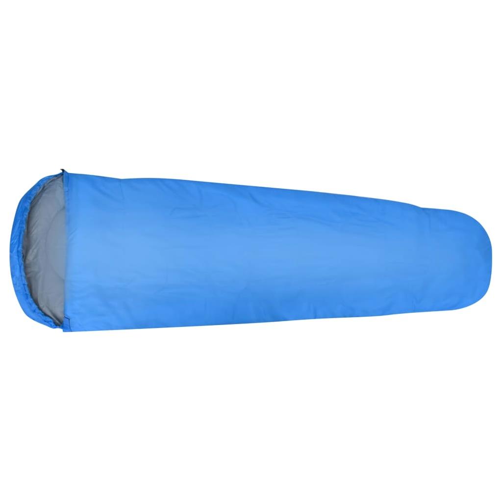 Lengvi miegmaišiai, 2vnt., mėlynos spalvos, 15℃, 850g
