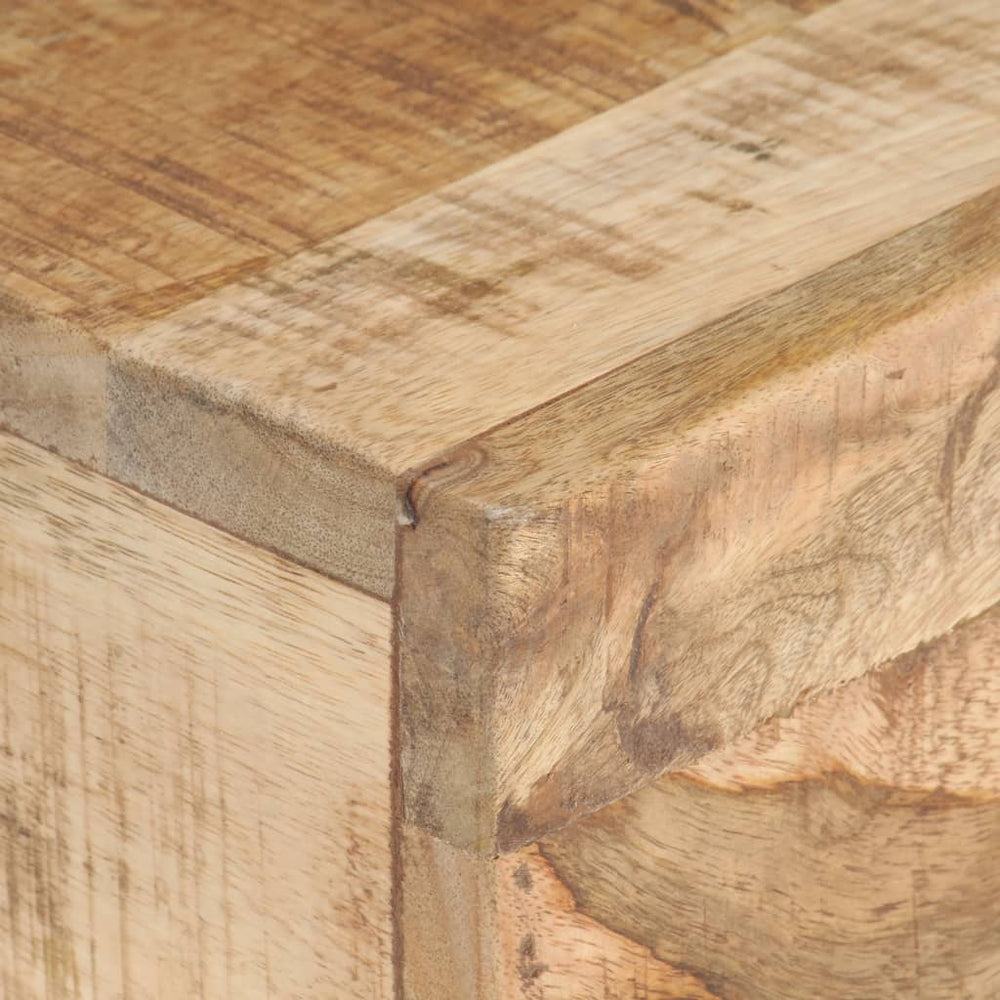 Šoninis staliukas, 40x30x50cm, neapdorota mango mediena