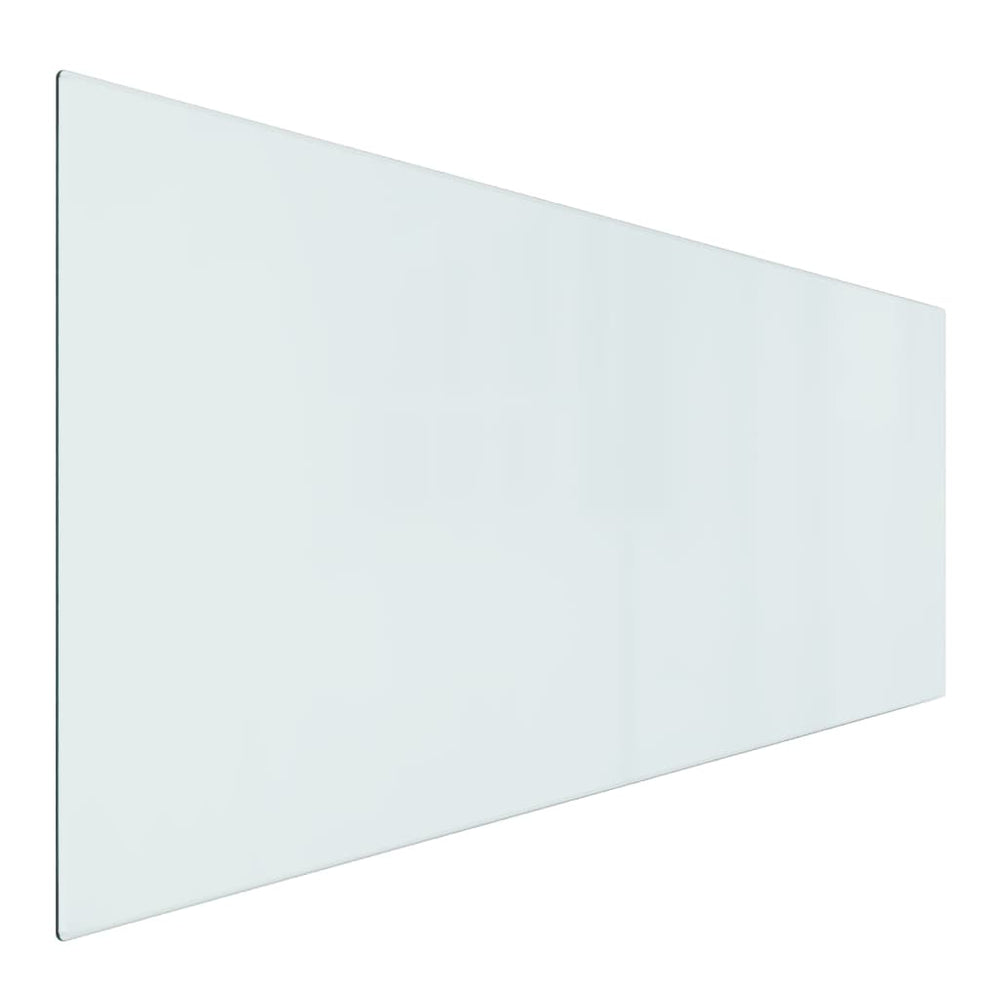 Židinio stiklo plokštė, 120x50 cm, stačiakampė