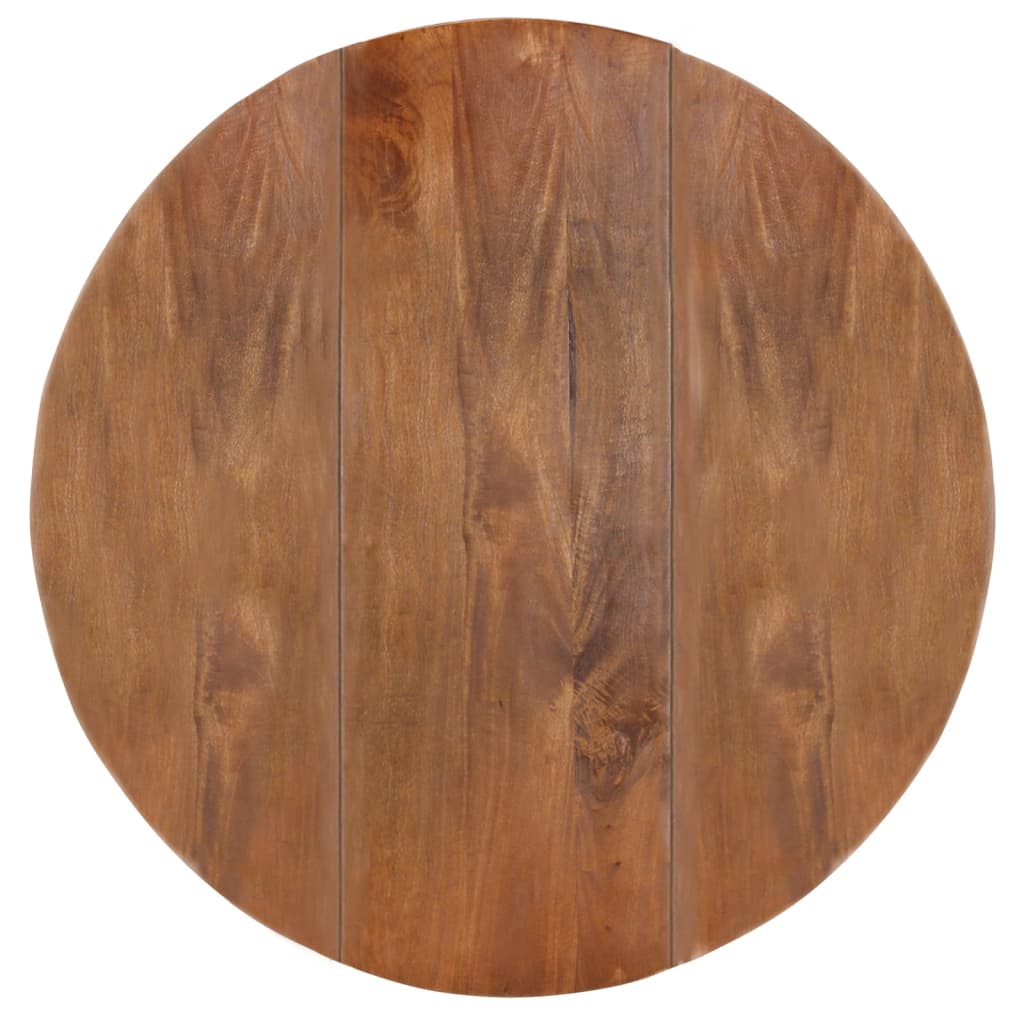 Valgomojo stalas, 110x76 cm, mango medienos masyvas, apvalus