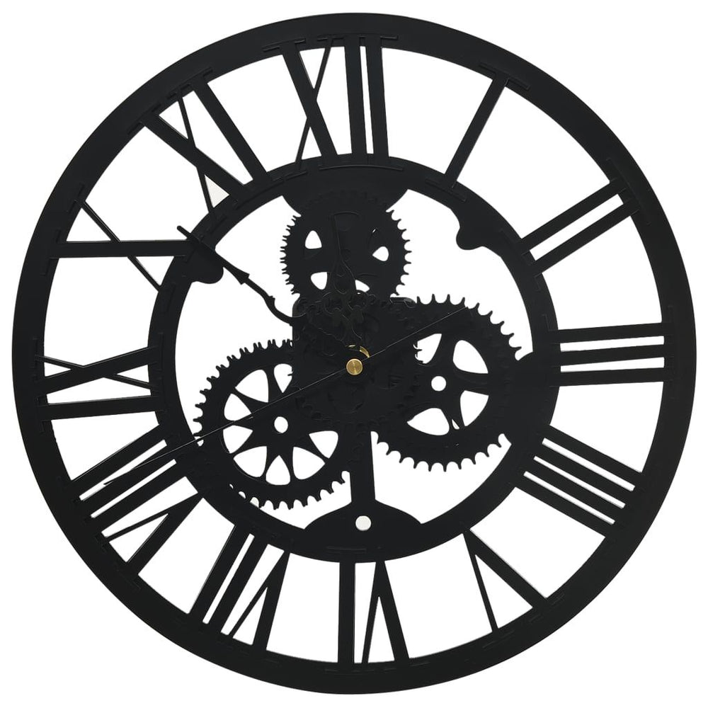 325168 Wall Clock Black 30 cm Acrylic