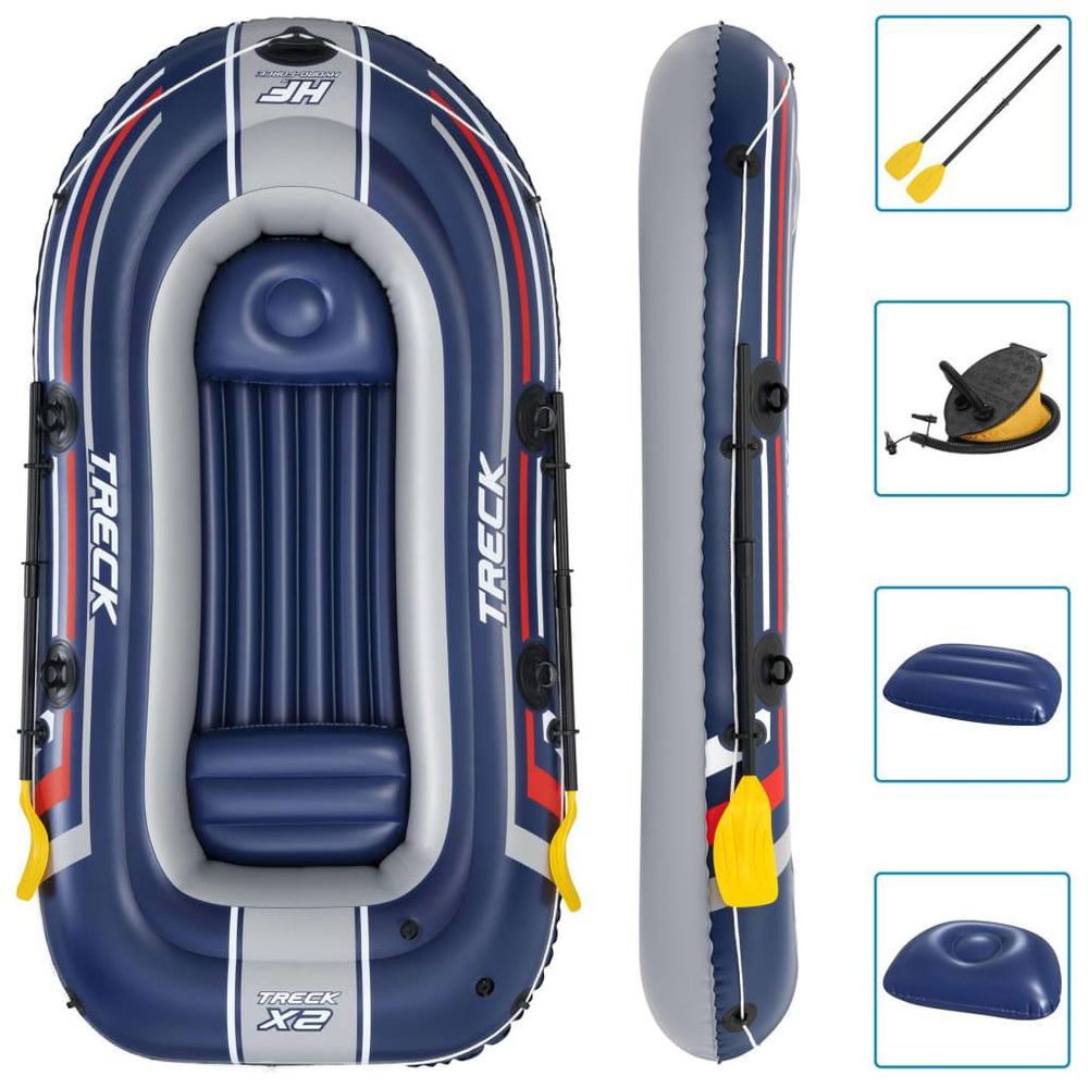 Bestway Hydro-Force Pripučiamos valties rinkinys Treck x2, 255x127cm