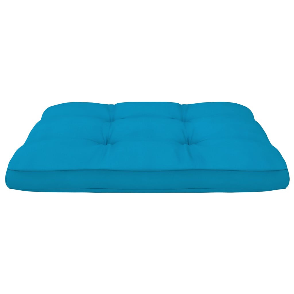Pagalvėlės sofai iš palečių, 2vnt., mėlynos spalvos