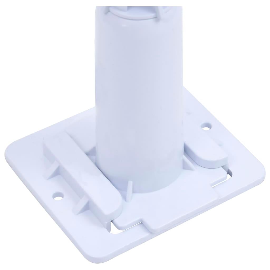 Baseino uždangalo susukimo volas su plastikiniu pagrindu