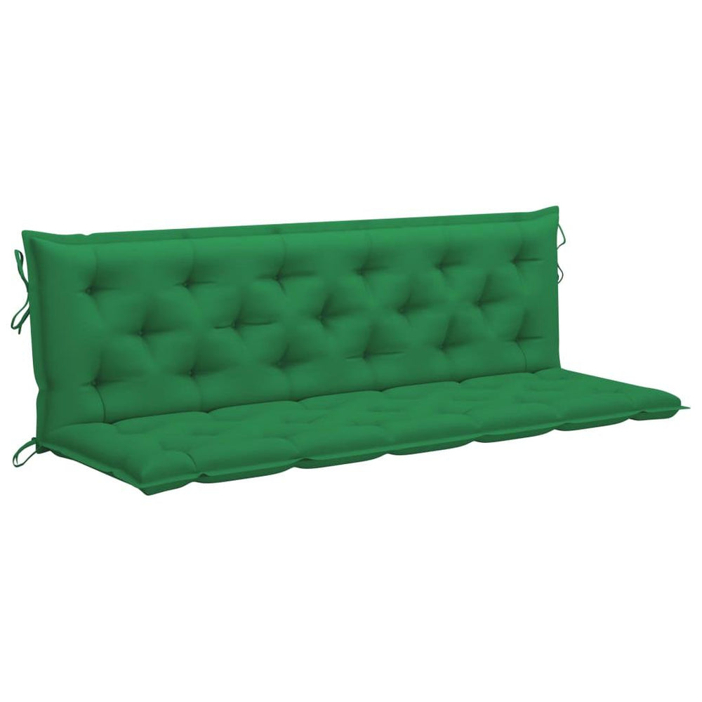 Pagalvėlė sodo sūpynėms, žalios spalvos, 180cm, audinys