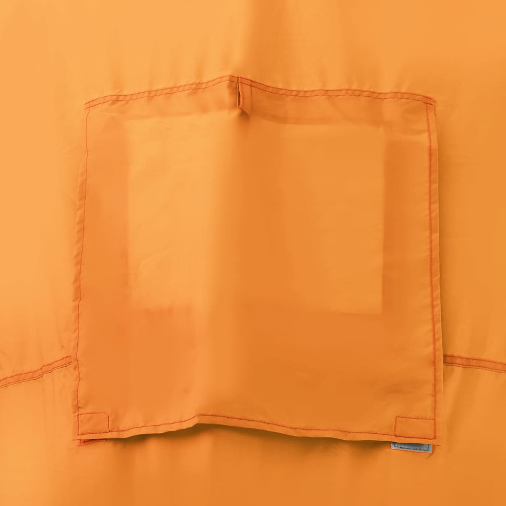 Stovyklavimo palapinė, pilkos ir oranžinės spalvos, 6 vietų