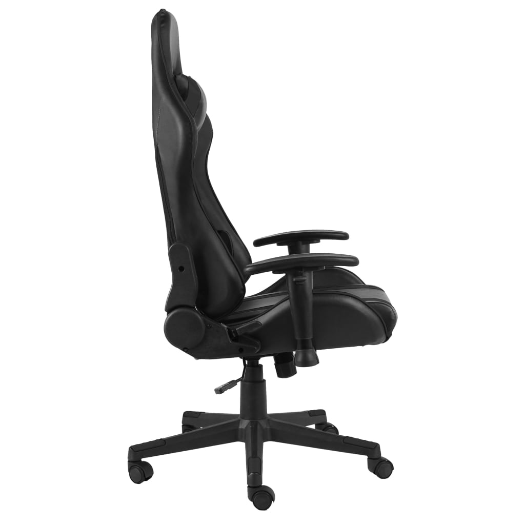 Pasukama žaidimų kėdė, juodos spalvos, PVC (2047)