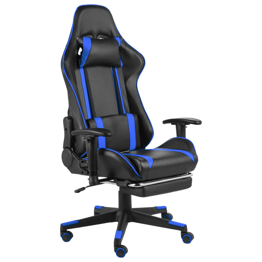 Pasukama žaidimų kėdė su pakoja, mėlynos spalvos, PVC (2048)