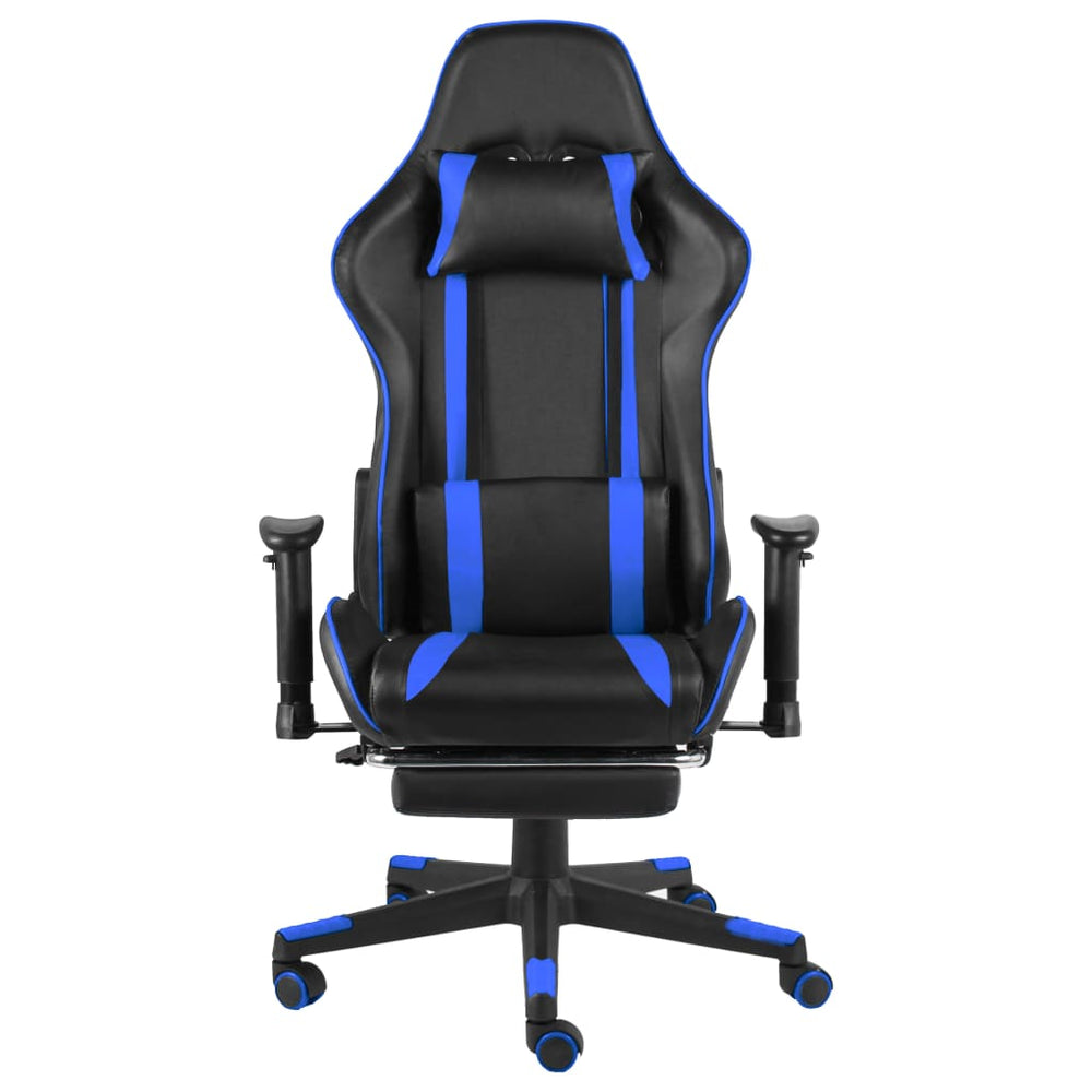 Pasukama žaidimų kėdė su pakoja, mėlynos spalvos, PVC (2048)