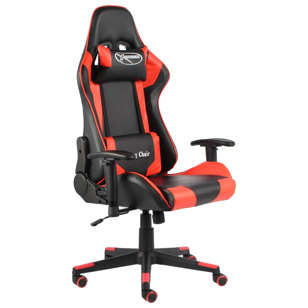 Pasukama žaidimų kėdė, raudonos spalvos, PVC (2049)