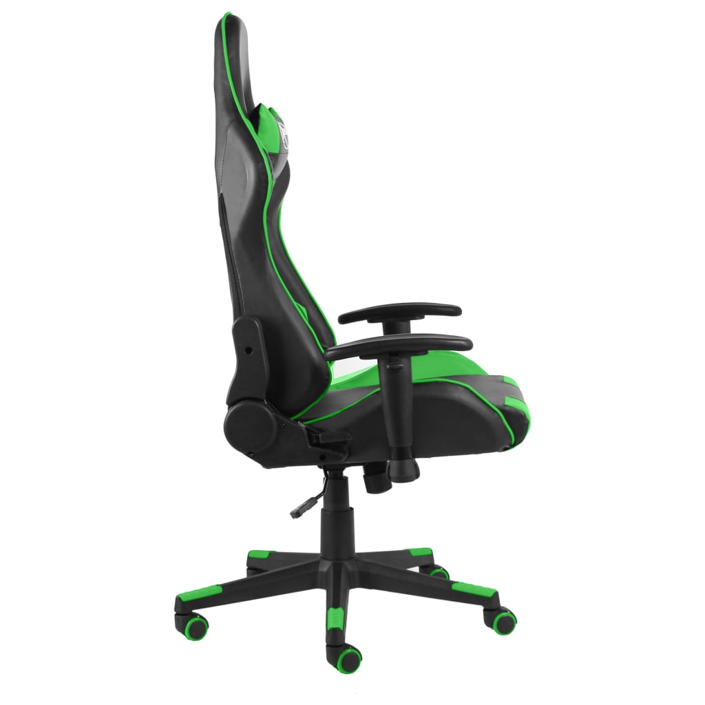 Pasukama žaidimų kėdė, žalios spalvos, PVC (2049)