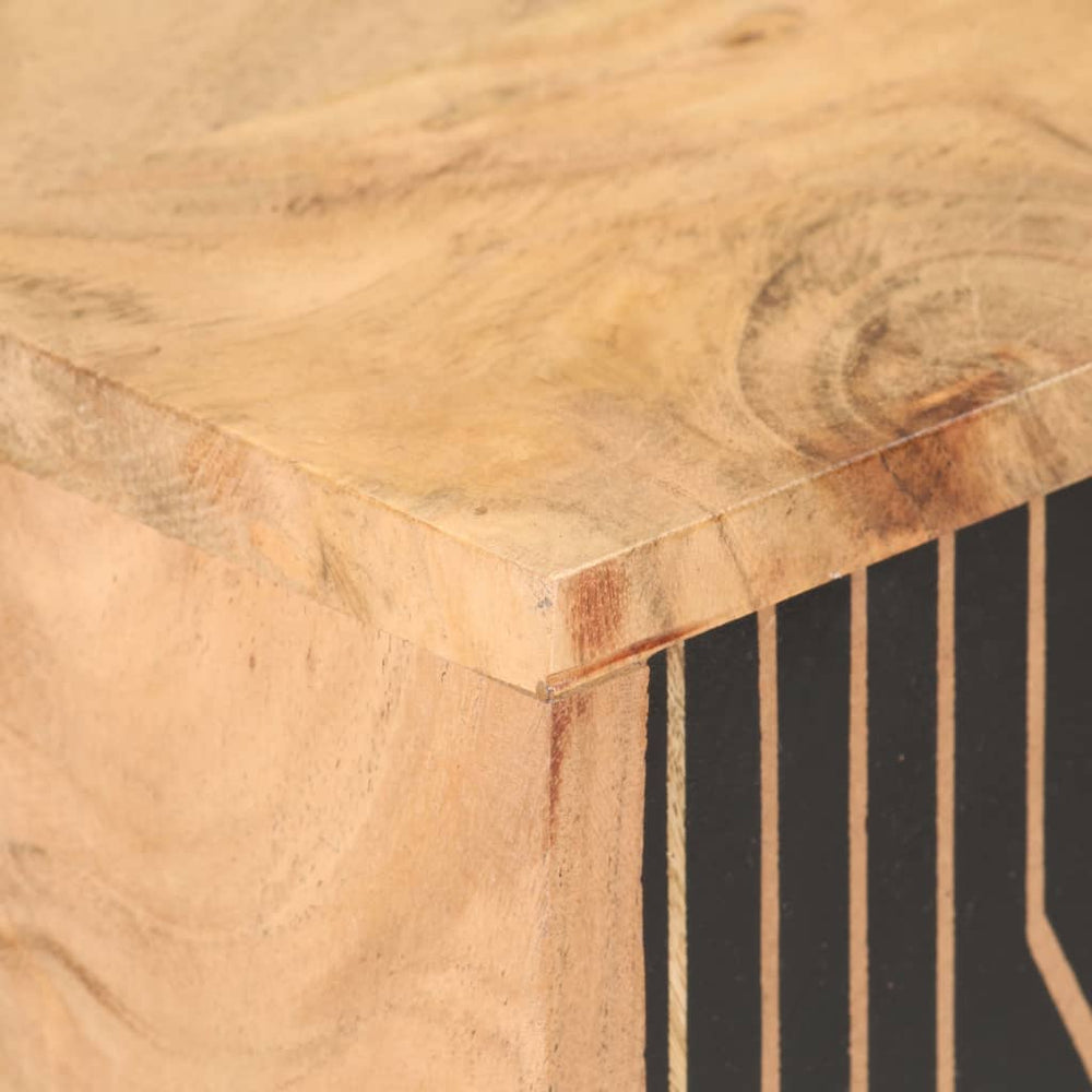Šoninė spintelė, 60x35x75cm, akacijos medienos masyvas