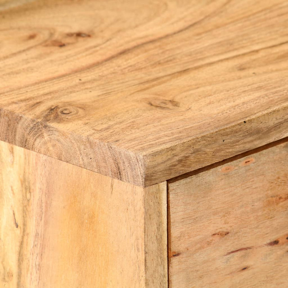 Šoninė spintelė, 57x34x75cm, akacijos medienos masyvas