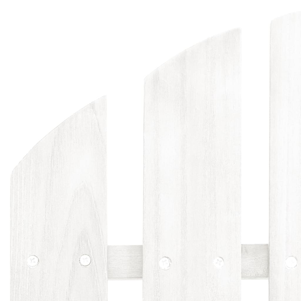 Sodo Adirondack kėdė su staliuku, baltos spalvos, eglės masyvas