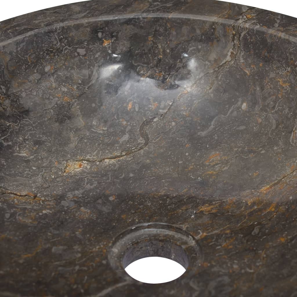 Praustuvas LUXURIANT, 40cm., marmuras pilkas