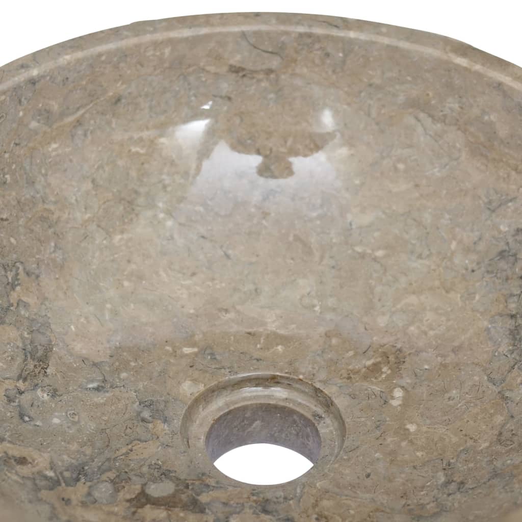 Praustuvas GRANDIOSE, 40cm., marmuras pilkas