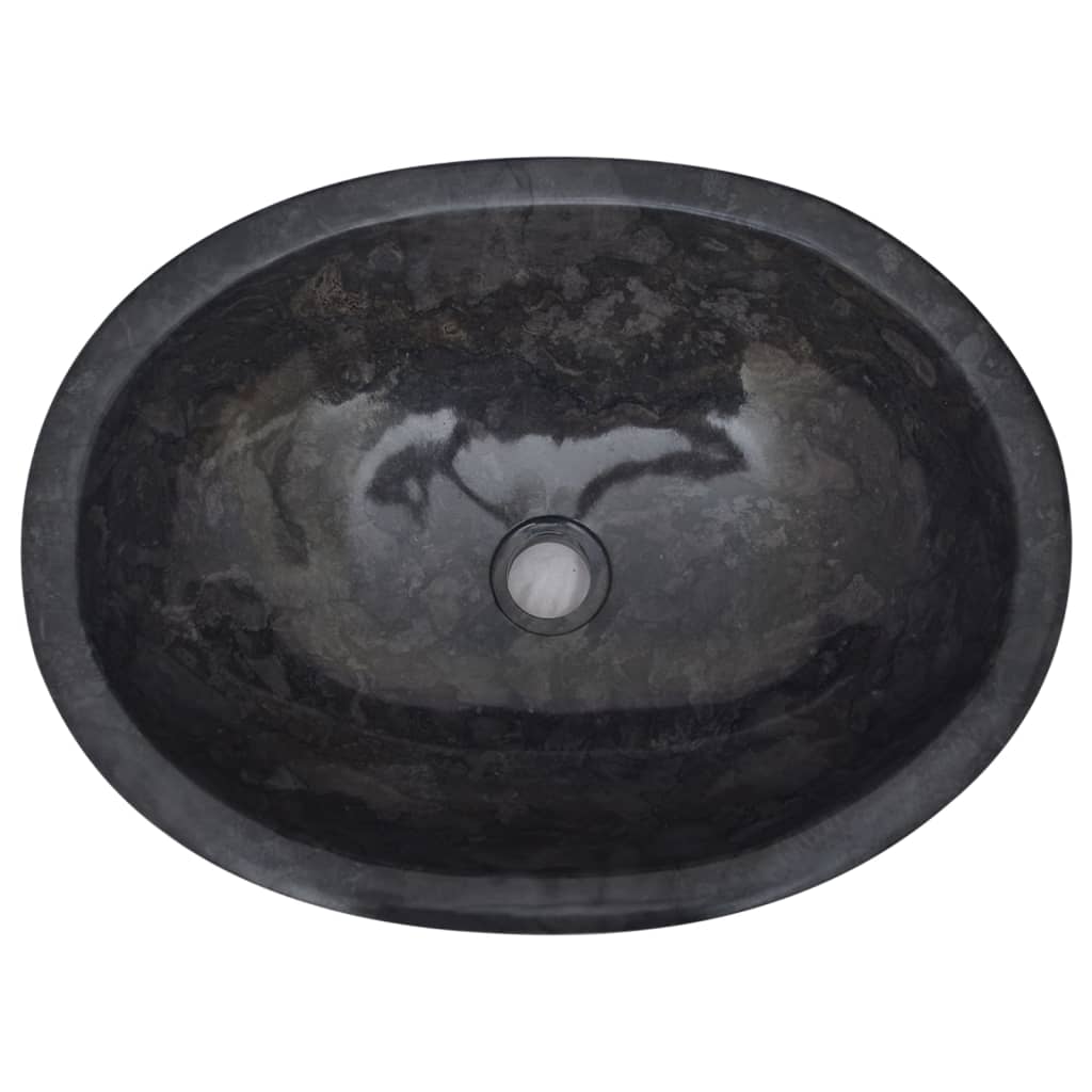 Praustuvas LAVISH, 53cm., marmuras juodas