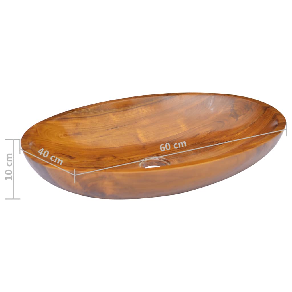 Praustuvas IMPERIAL, 60cm., tikmedžio masyvas