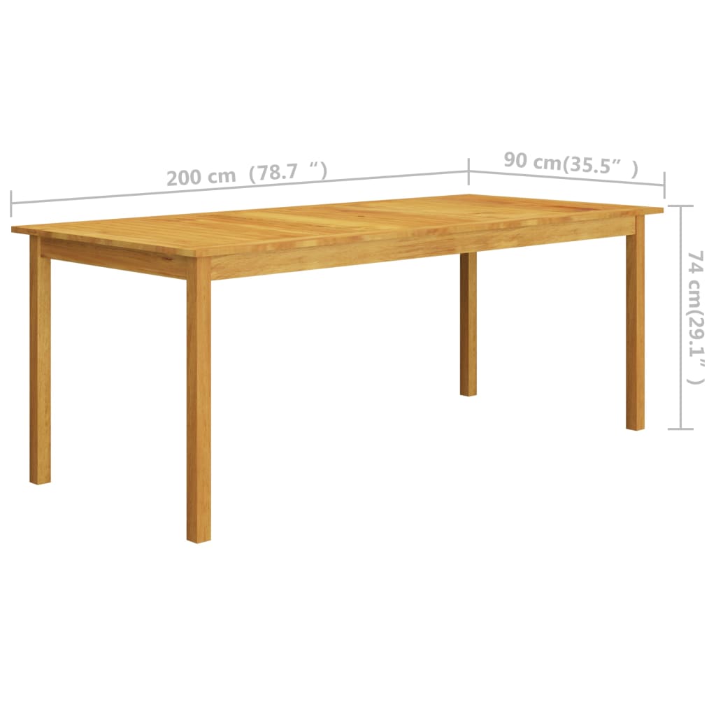 Sodo valgomojo komplektas, 9 dalių, pilkas (147877+2x310085)