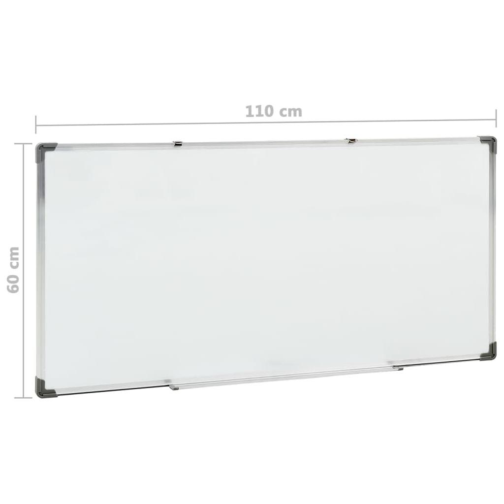 Magnetinė lenta, baltos spalvos, 110x60cm, plienas