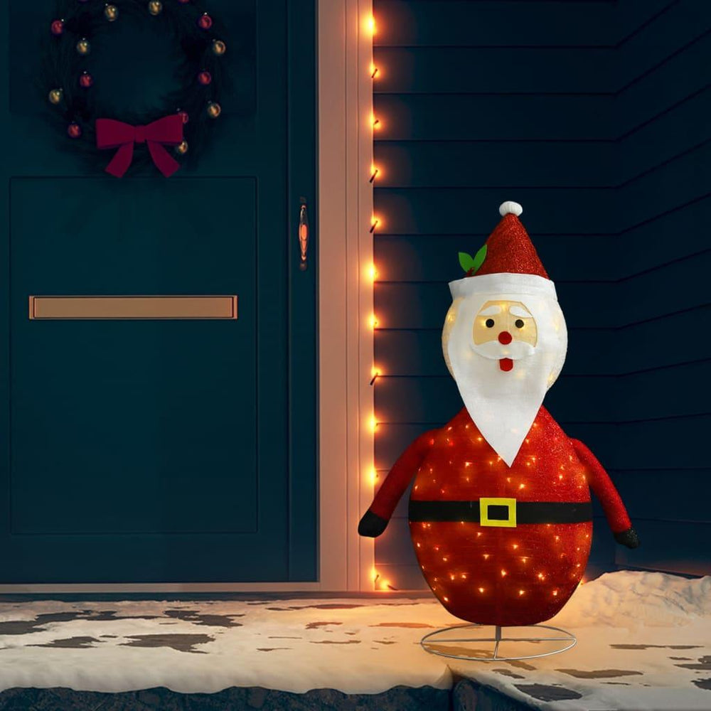 Kalėdinė dekoracija Kalėdų Senelis, 120cm, audinys, LED