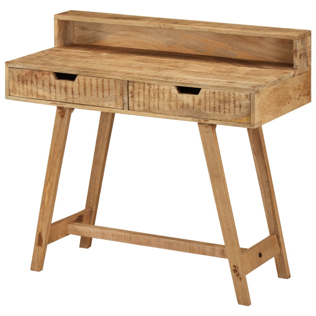 Rašomasis stalas, 100x45x90cm, neapdorota mango mediena