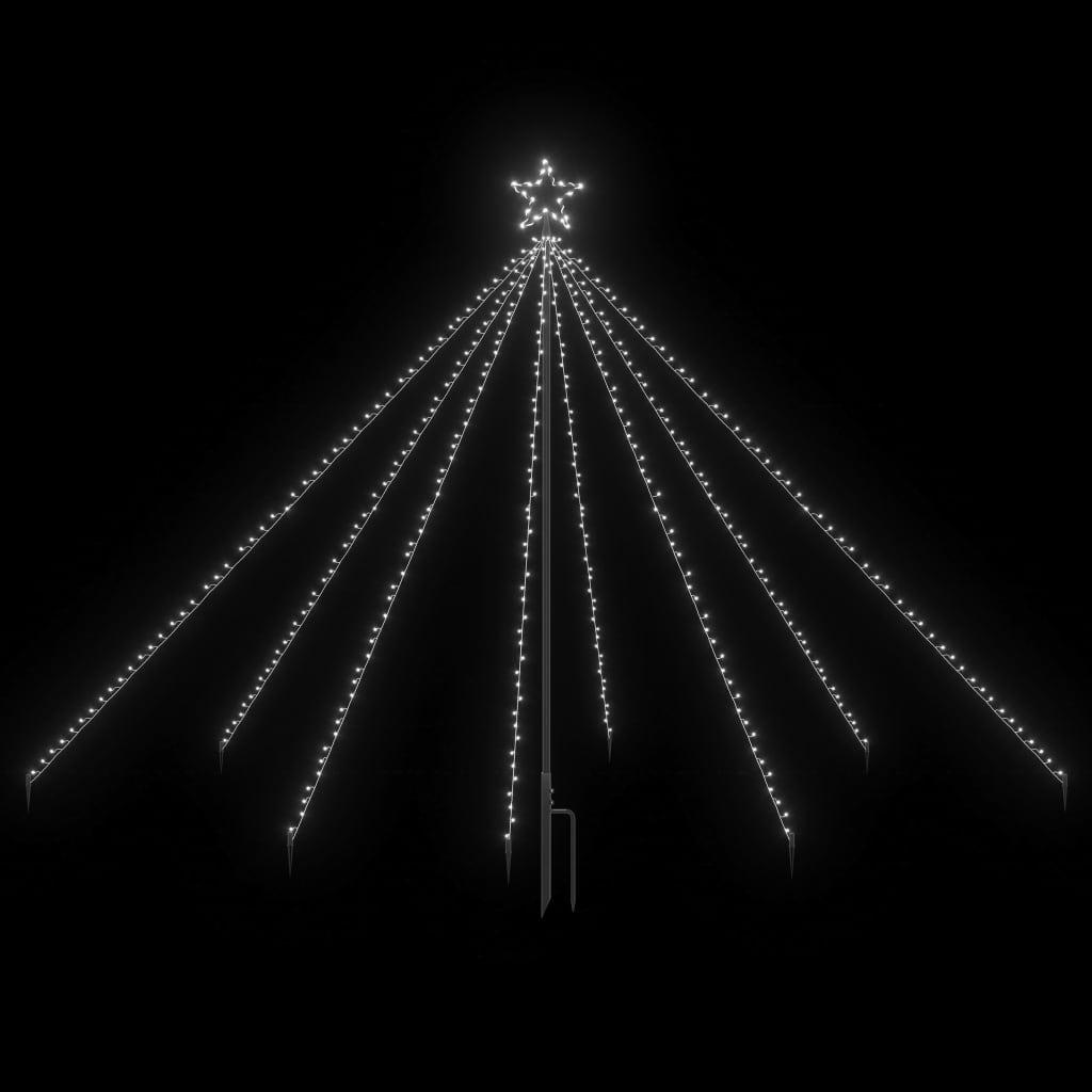 Kalėdų eglutės girlianda-krioklys, 400 LED lempučių, 2,5m