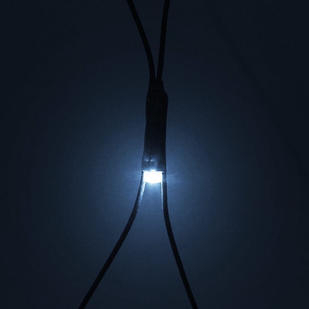 Kalėdinių lempučių tinklas, 4x4m, 544 šaltos baltos LED