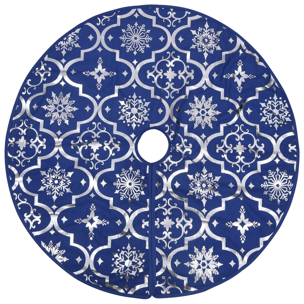 Kilimėlis po eglute su kojine GLITTERSPARK, melynas, 90cm