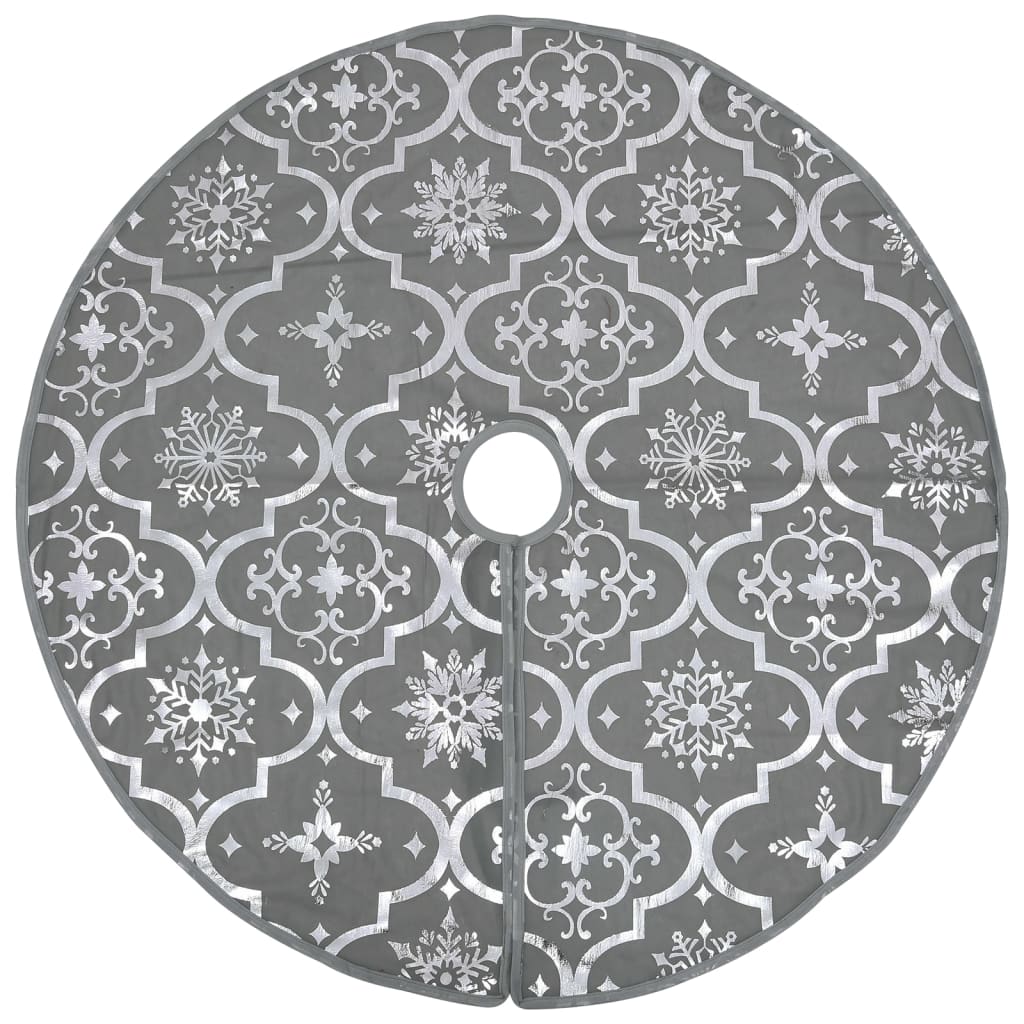 Kilimėlis po eglute su kojine GLITTERSPARK, pilkas, 90cm