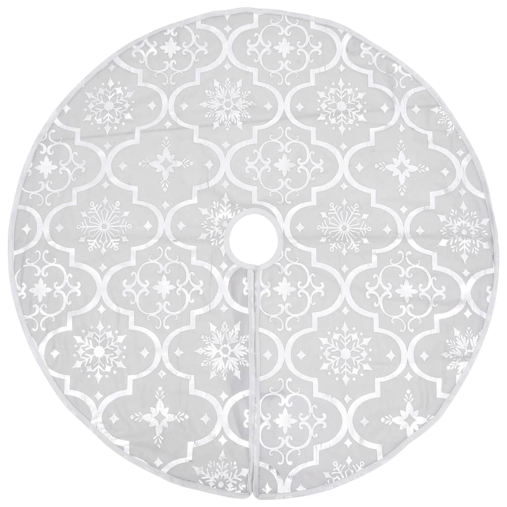 Kilimėlis po eglute su kojine GLITTERSPARK, baltas, 122cm