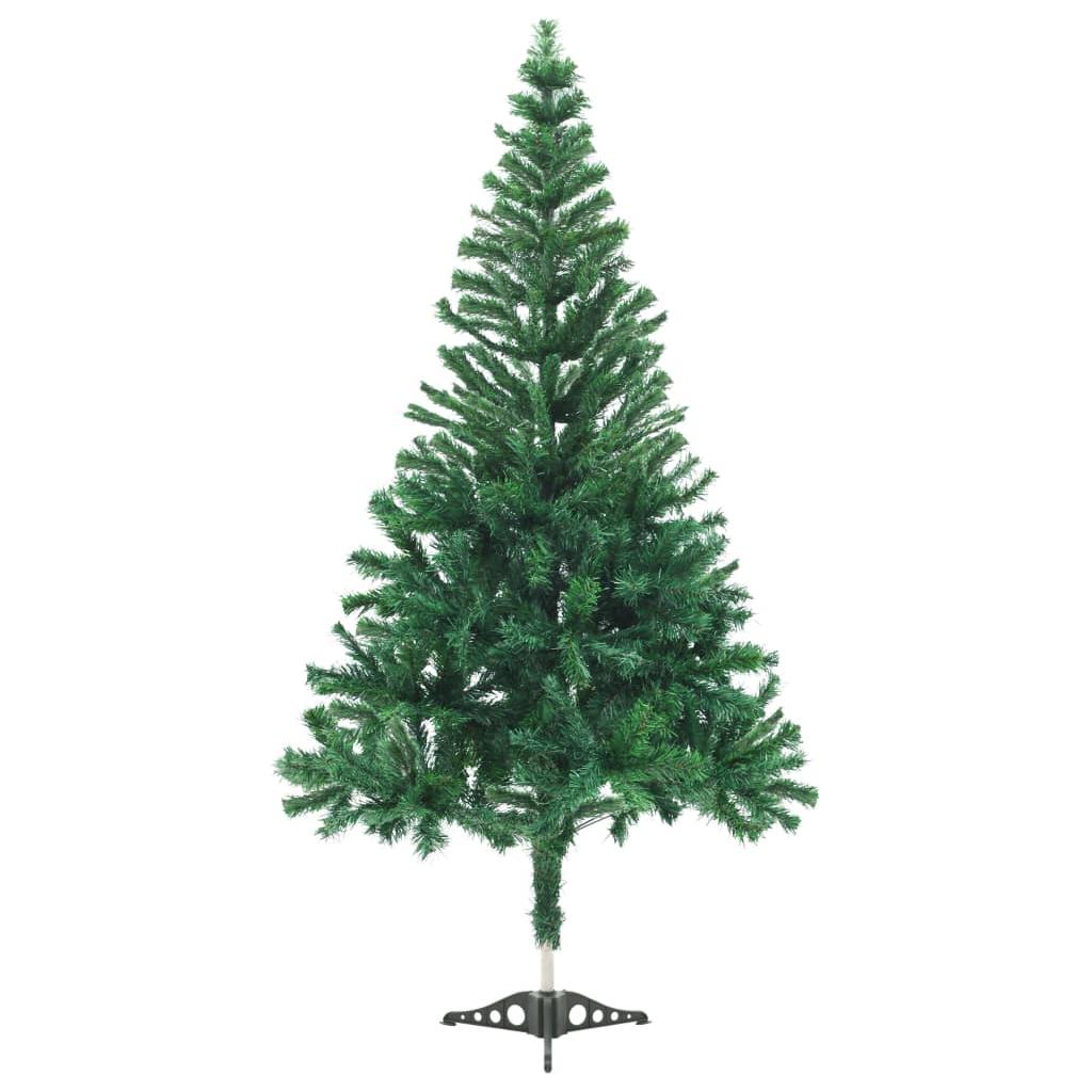 Dirbtinė Kalėdų eglutė su LED ir stovu, 150cm, 380 šakų