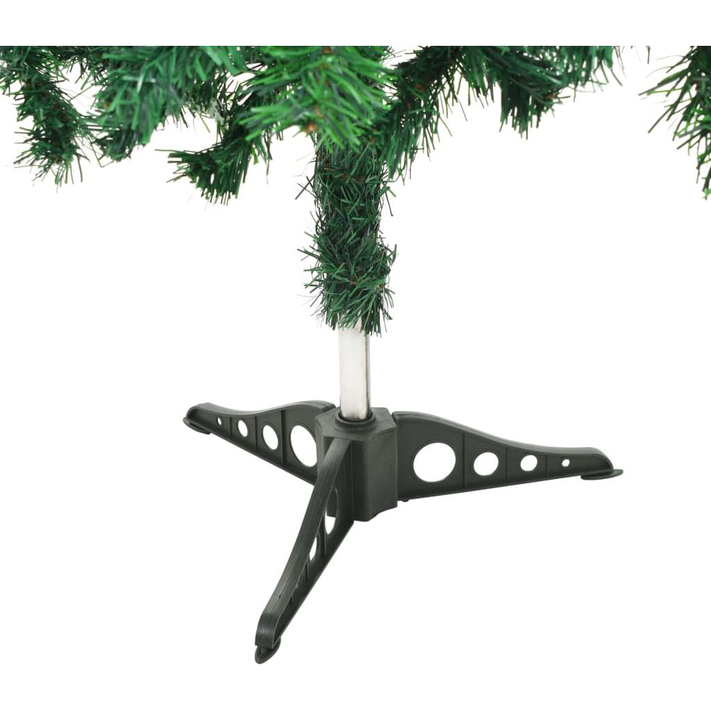 Dirbtinė Kalėdų eglutė su LED ir stovu, 150cm, 380 šakų