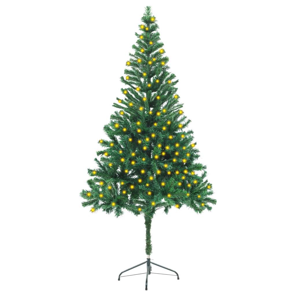 Dirbtinė Kalėdų eglutė su LED ir stovu, 180cm, 564 šakos