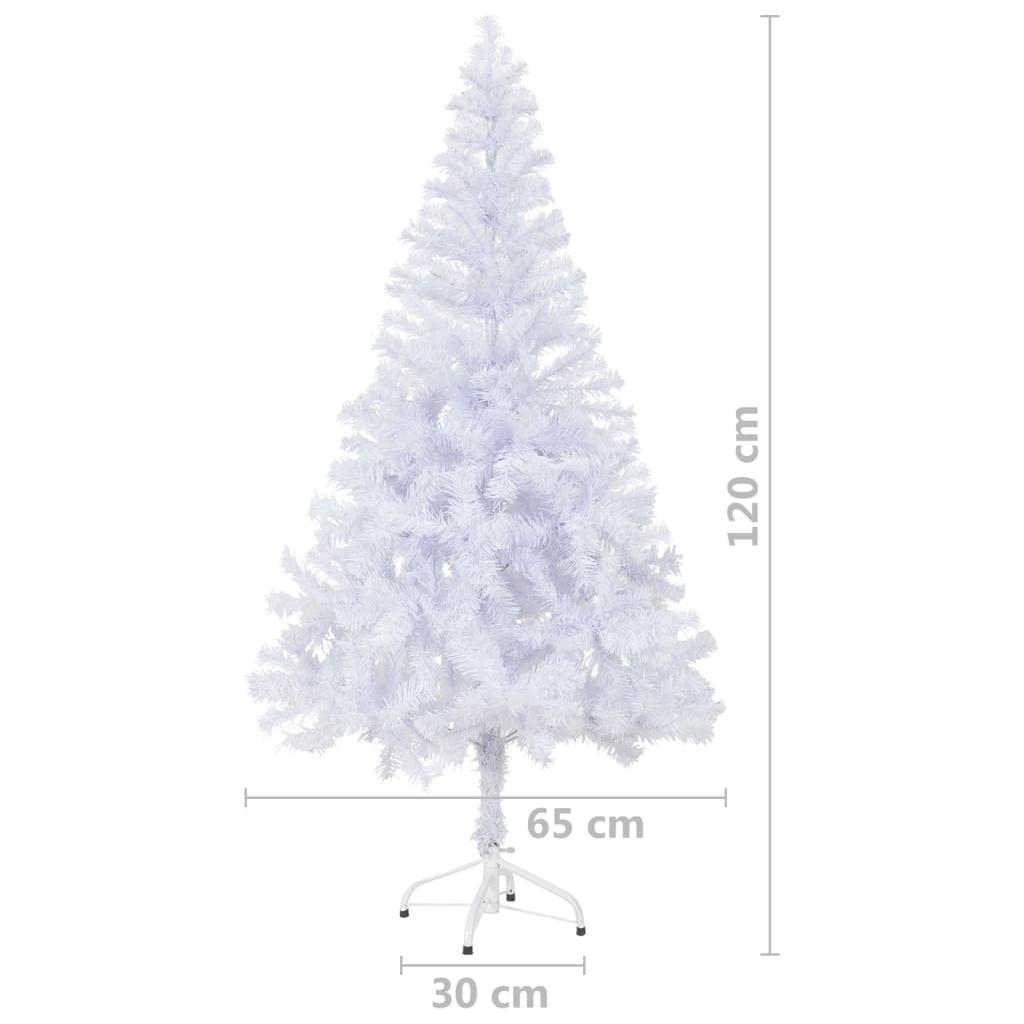 Dirbtinė Kalėdų eglutė su LED ir stovu, 120cm, 230 šakų