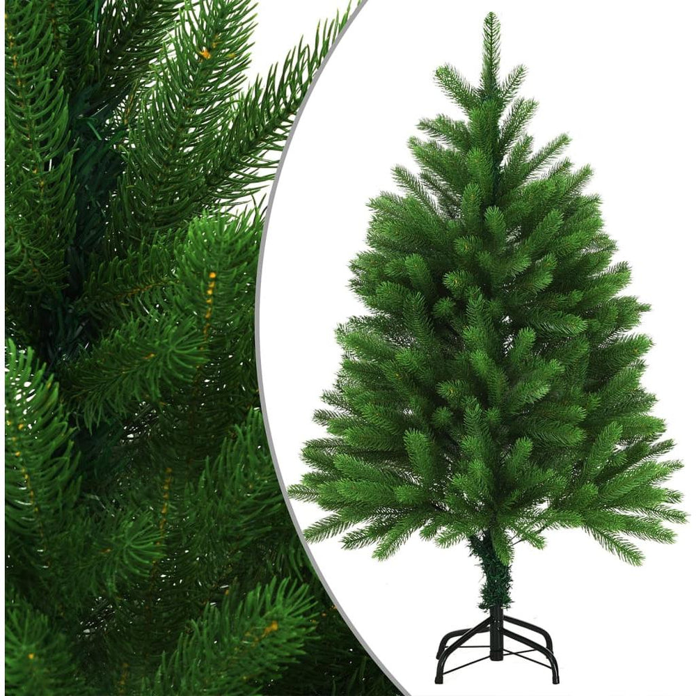 Dirbtinė Kalėdų eglutė su LED lemputėmis, žalia, 120cm