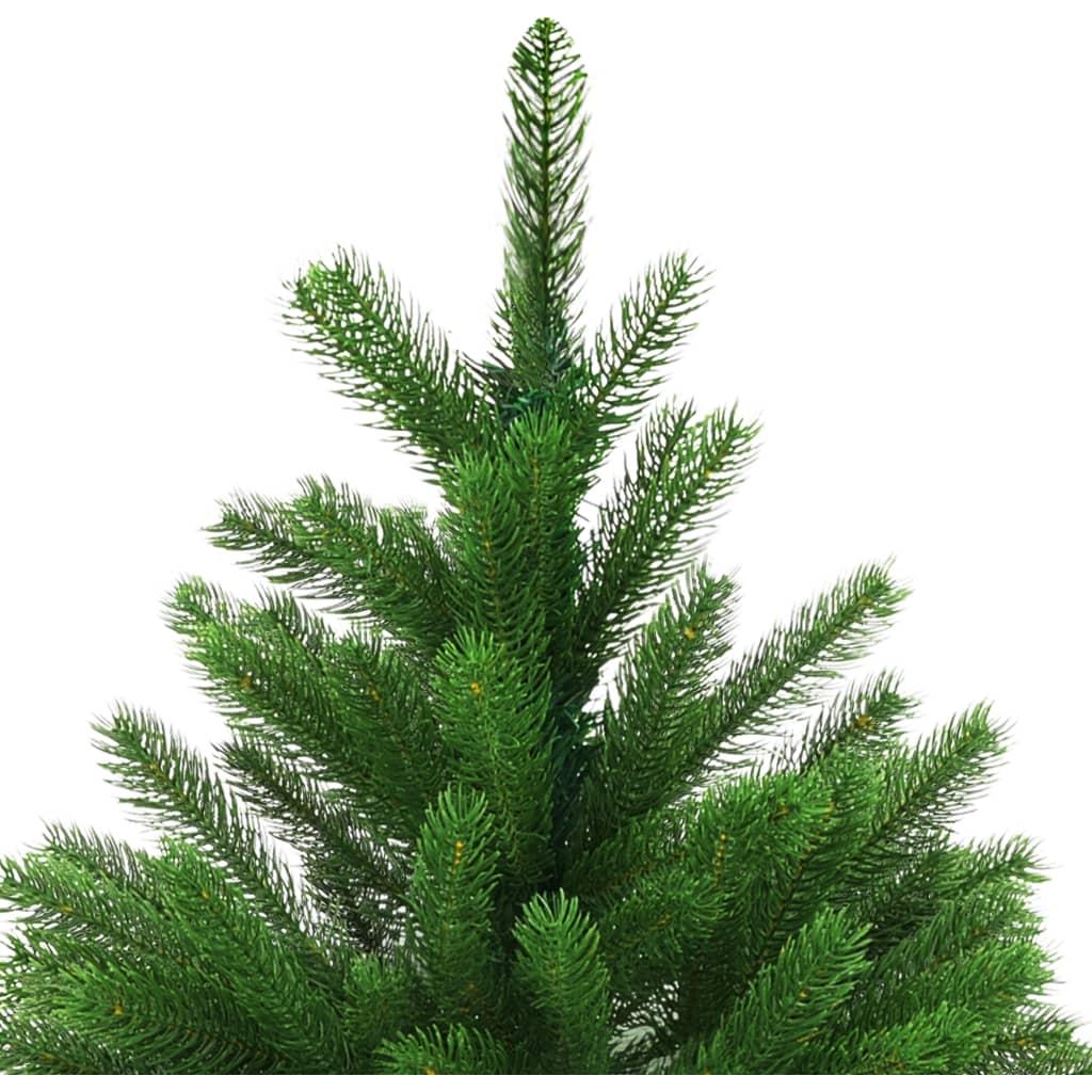 Dirbtinė Kalėdų eglutė su LED lemputėmis, žalia, 120cm