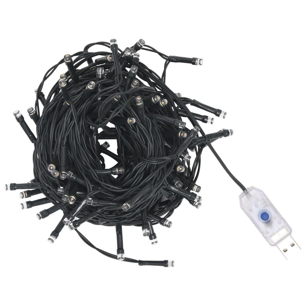 Dirbtinė Kalėdų eglutė su LED lemputėmis, žalia, 240cm