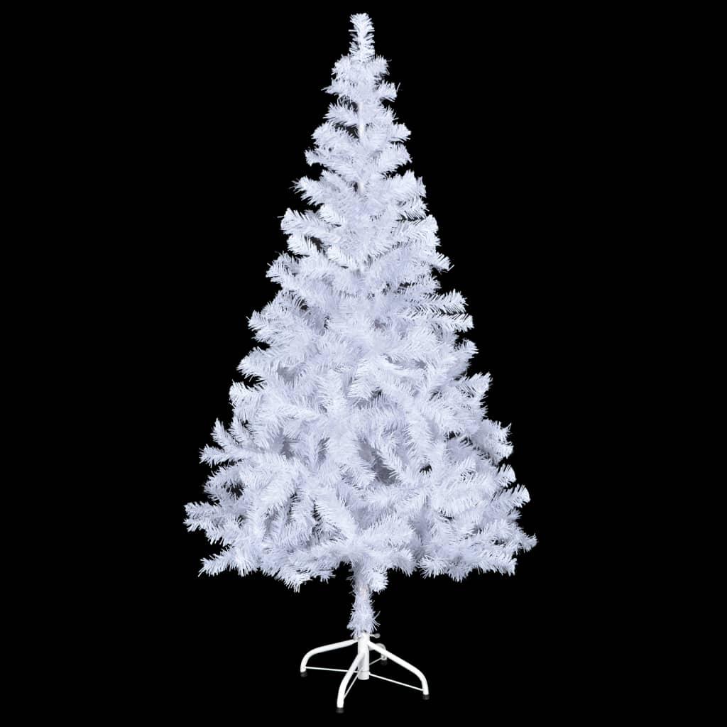 Dirbtinė Kalėdų eglutė su LED ir žaisliukais, 150cm, 380 šakų