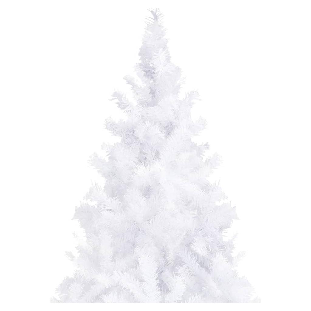 Dirbtinė Kalėdų eglutė su LED lemputėmis, balta, 400cm