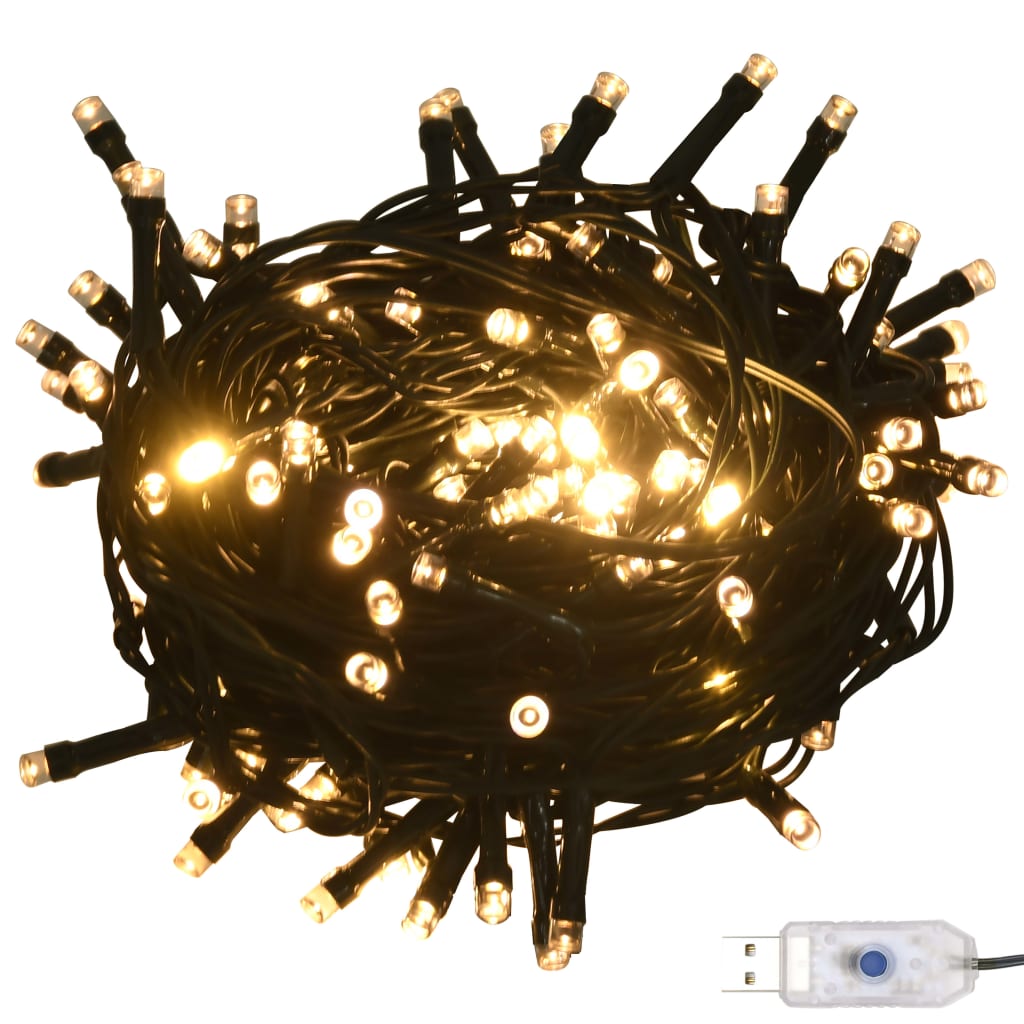 Siaura Kalėdų eglutė su LED lemputėmis, auksinė, 150cm
