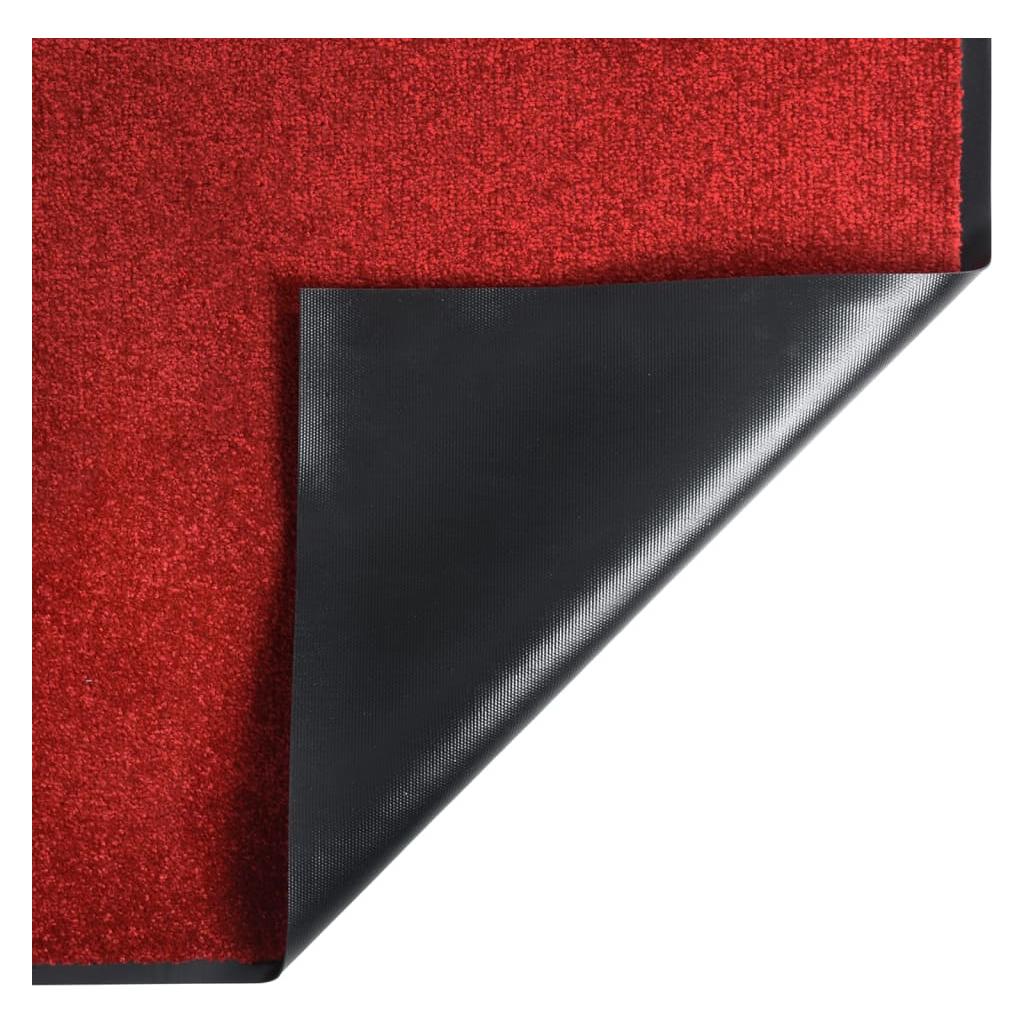 Durų kilimėlis, raudonos spalvos, 80x120cm