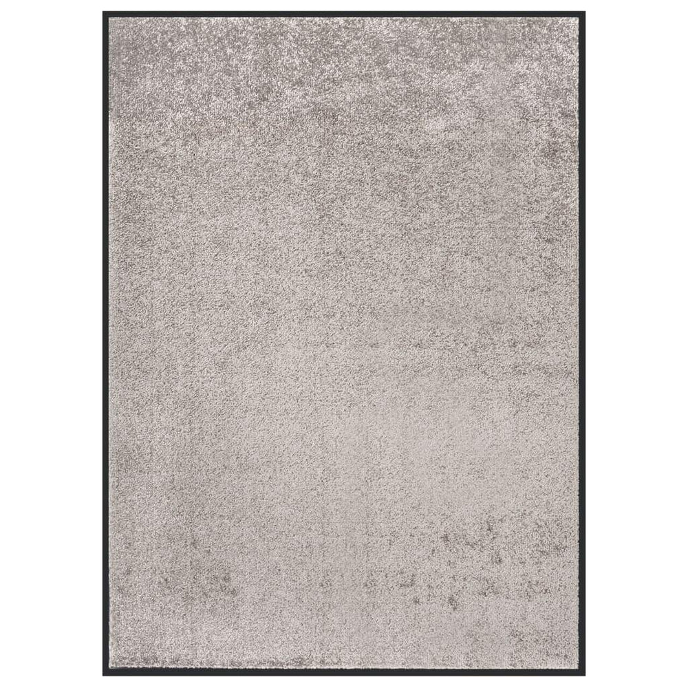 Durų kilimėlis, pilkos spalvos, 60x80cm